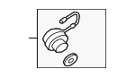 5WA201550BB - Fuel System: Fuel Cap for Volkswagen Image