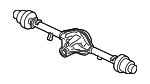 25990808 - : Rear Axle for Chevrolet: Express 1500 | GMC: Savana 1500 Image