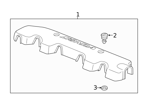 Engine Appearance Cover for 2020 Honda HR-V #0
