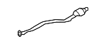 18307565688 - Exhaust: Converter &amp; Pipe for BMW: 528i, 528xi, 535i, 535i xDrive, 535xi Image