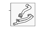 5C0121064G - Cooling System: Hose &amp; Tube Assembly for Volkswagen: Beetle, Jetta, Passat Image