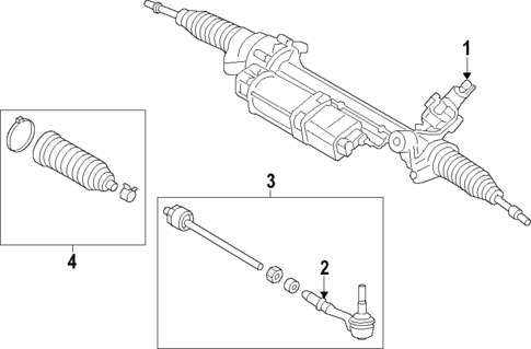 Steering Gear & Linkage for 2021 BMW X7 #1