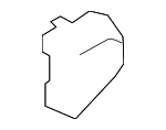 51217162437 - Body: Cover for BMW: 228i, 228i xDrive, 230i, 230i xDrive, 320i, 320i xDrive, 325i, 325xi, 328d, 328d xDrive, 328i, 328i GT xDrive, 328i xDrive, 328xi, 330e, 330i, 330i GT xDrive, 330i xDrive, 330xi, 335d, 335i, 335i GT xDrive, 335i xDrive, 335is, 335xi, 340i, 340i GT xDrive, 340i xDrive, 428i, 428i Gran Coupe, 428i xDrive, 428i xDrive Gran Coupe, 430i, 430i Gran Coupe, 430i xDrive, 430i xDrive Gran Coupe, 435i, 435i Gran Coupe, 435i xDrive, 435i xDrive Gran Coupe, 440i, 440i Gran Coupe, 440i xDrive, 440i xDrive Gran Coupe, ActiveHybrid 3, M2, M235i, M235i xDrive, M240i, M240i xDrive, M3, M4, X3, X4, X5, X6 Image