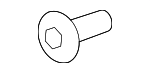 51217130110 - Body: Striker Plate Screw for BMW: 1 Series M, 128i, 135i, 135is, 228i, 228i Gran Coupe, 228i xDrive, 228i xDrive Gran Coupe, 230i, 230i xDrive, 320i, 320i xDrive, 325i, 325xi, 328d, 328d xDrive, 328i, 328i GT xDrive, 328i xDrive, 328xi, 330e, 330e xDrive, 330i, 330i GT xDrive, 330i xDrive, 330xi, 335d, 335i, 335i GT xDrive, 335i xDrive, 335is, 335xi, 340i, 340i GT xDrive, 340i xDrive, 428i, 428i Gran Coupe, 428i xDrive, 428i xDrive Gran Coupe, 430i, 430i Gran Coupe, 430i xDrive, 430i xDrive Gran Coupe, 435i, 435i Gran Coupe, 435i xDrive, 435i xDrive Gran Coupe, 440i, 440i Gran Coupe, 440i xDrive, 440i xDrive Gran Coupe, 528i, 528i xDrive, 535d, 535d xDrive, 535i, 535i GT, 535i GT xDrive, 535i xDrive, 550i, 550i GT, 550i GT xDrive, 550i xDrive, ActiveHybrid 3, ActiveHybrid 5, i3, i3s, M2, M235i, M235i xDrive, M235i xDrive Gran Coupe, M240i, M240i xDrive, M3, M340i, M340i xDrive, M4, M5, X3, X4, X5, X6, Z4 Image