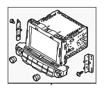 96560D32114X - : GPS Navigation System for Hyundai: Tucson Image