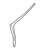 7385257L10ZPR - Body: Chrome Strip for Suzuki Image