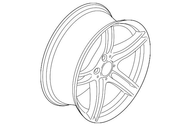 mmmスリーエムmmm Genuine BMW 36-11-7-844-344 | E9x 3 Series M Double Spoke