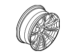 36102283551 - Suspension: Wheel, Alloy for BMW: 328i, 328i xDrive, 328xi, 335d, 335i, 335i xDrive, 335is, 335xi, M3 Image