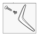 87771G9010 - : Front Trim for Genesis: G70 Image