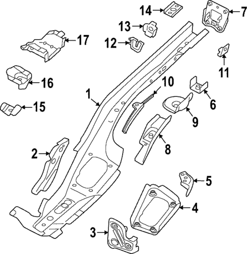 Rails & Components for 2025 Volkswagen GTI #0