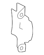 LR084045 - Brakes: Air Duct for Land Rover: Defender 110, Defender 130, Defender 90, Discovery, Range Rover, Range Rover Sport Image