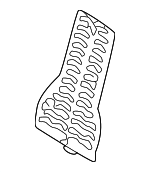 88370P1000 - Body: Seat Back Heater for Kia Image