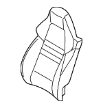 97052253113 - Body: Seat Back Pad for Porsche: Panamera Image