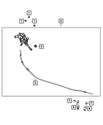 4721813AD - Brakes: Parking Brake Bracket for Mopar Image