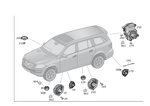 2928200000 - Electrical System: Speaker for Mercedes-Benz: GL350, GL450, GL550, GL63 AMG, GLE300d, GLE350, GLE400, GLE43 AMG, GLE450 AMG, GLE550e, GLE63 AMG, GLE63 AMG S, GLS350d, GLS450, GLS550, GLS63 AMG, ML250, ML350, ML400, ML550, ML63 AMG Image