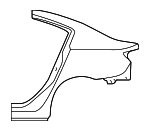BNYH70410 - Body: Quarter Panel for Mazda: 3 Image