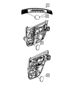 ZV92XDHAD - Instrument Panel and Radios and Consoles: Defroster Grille for Dodge: Caliber Image