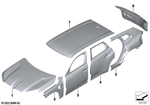 41615A2FCE1 - Bodywork: Hood for BMW Image
