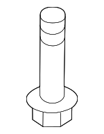 9YA020646 - Body: Bumper Splash Shield Bolt for Mazda Image