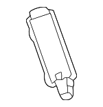 5505447010 - Body: Damper for Toyota: C-HR, Corolla, Corolla Cross, GR Corolla, Grand Highlander, Highlander, Mirai, Prius, Prius Plug-In, Prius Prime, Prius V, RAV4, RAV4 Prime, Sienna, Venza Image