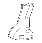 EMN100580AAT - Body: Quarter Pillar Trim for Land-Rover Image