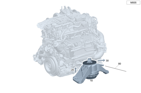 Engine/Transmission Suspension for 2025 Mercedes-Benz CLE450 #0