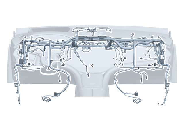 2945409606 - Electrical Equipment and Instruments: Electrical Wiring Harness for Mercedes-Benz: EQE 350 SUV, EQE 350+ SUV, EQE 500 SUV, EQE AMG SUV Image image