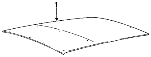 Interior Trim - Roof for 1995 Dodge Grand Caravan #0