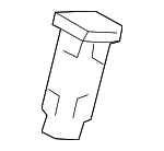 39624T5AJ01 - Body: Auxiliary Outlet for Honda: Accord, Civic, Clarity, CR-V, CR-Z, Fit, HR-V, Insight, Odyssey, Passport, Pilot Image