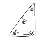 9068110107 - Body: Trim Cover for MB Vans Image