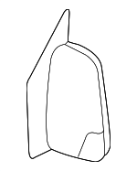 8103319 - Body: Mirror for Mercedes-Benz Image