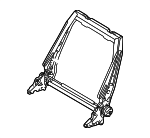 8665791 - Body: Seat Back Frame for Volvo Image
