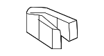 8000A962 - Body: Console Panel Clip for Mitsubishi Image