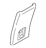 8011B903XA - Body: Back Panel for Mitsubishi Image