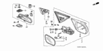 93600050200A - Interior/Bumper: SCREW, FLAT (5X20) for Honda Image