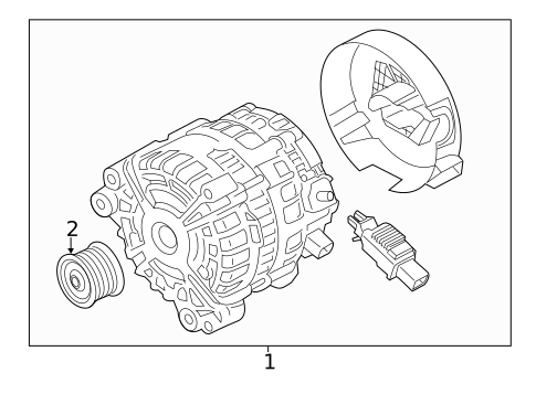 Alternator/Generator & Related Components for 2021 BMW X6 #0