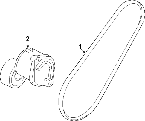 Belts & Pulleys for 2024 Hyundai Elantra N #0
