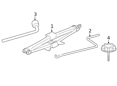 Jack & Components for 2016 Lexus CT200h #0