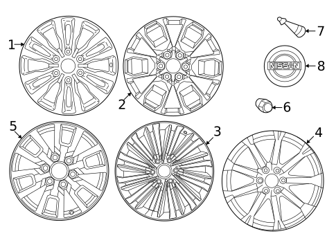 Wheels for 2026 Nissan Armada #0