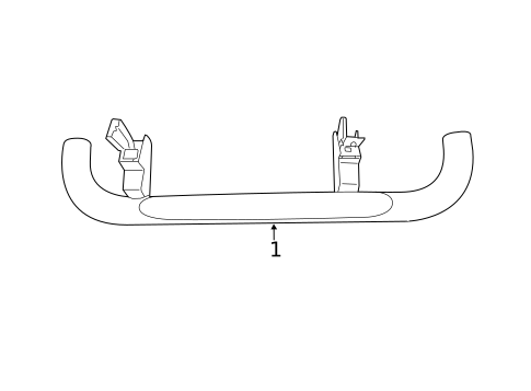 Running Board for 2019 Chevrolet Silverado 1500 LD #2