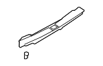 4M0864483P4PK - Body: Sill Trim for Audi Image