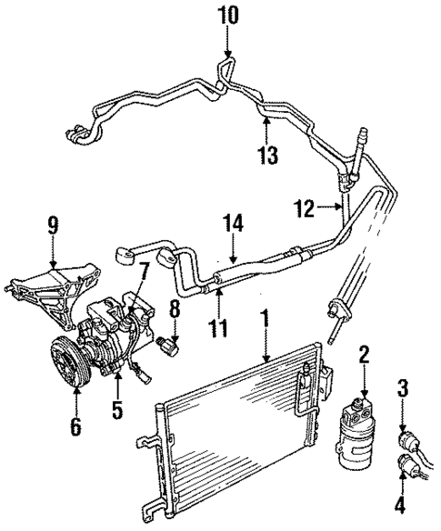 Switches & Sensors for 1998 Saab 900 #0