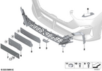 51115A32AE5 - : Clip, Left for BMW Image