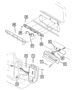 56009770AB - Electrical: Taillamp Wiring for Mopar Image