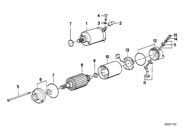 12411459297 - : Brush Holder Plate for BMW-Motorrad Image
