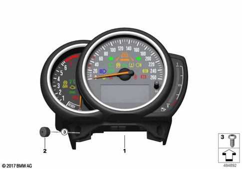 Instrument Cluster for 2019 Mini JCW GP #0