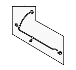 25451L1BA0 - Cooling System: Reservoir Hose for Hyundai: Sonata Image