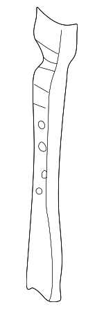 MR592234 - : Center Support for Mitsubishi: Lancer Image