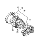 68055812AA - NV233; Transfer Case: Cap Vent for Mopar Image
