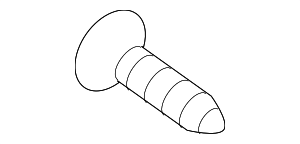 12833866 - : Tail Lamp Assembly Screw for Saab: 9-3 Image